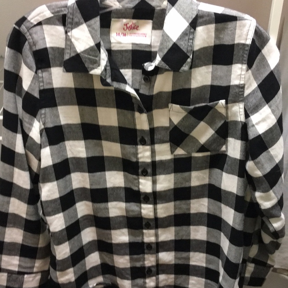 Girls’ Button Up